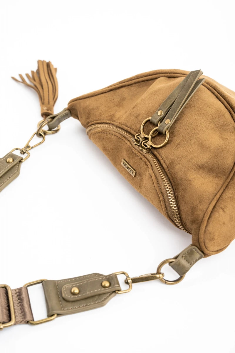 Bolsa de Camurça Vegana Oliva