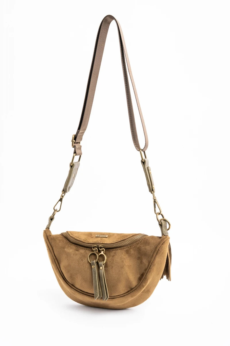Bolsa de Camurça Vegana Oliva