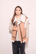 Colete Oversized Camel