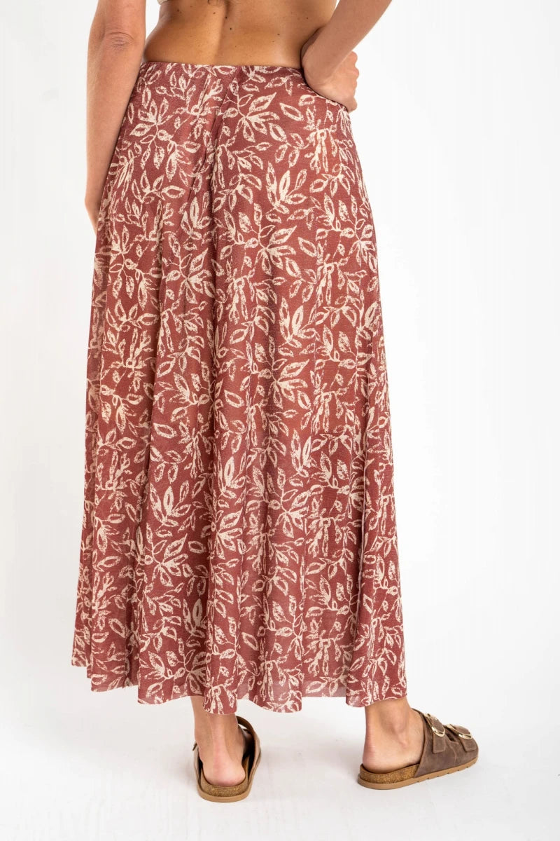Saia Estampada Maxi