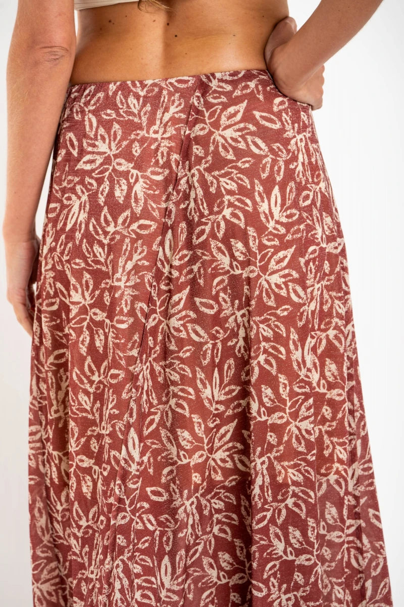 Saia Estampada Maxi