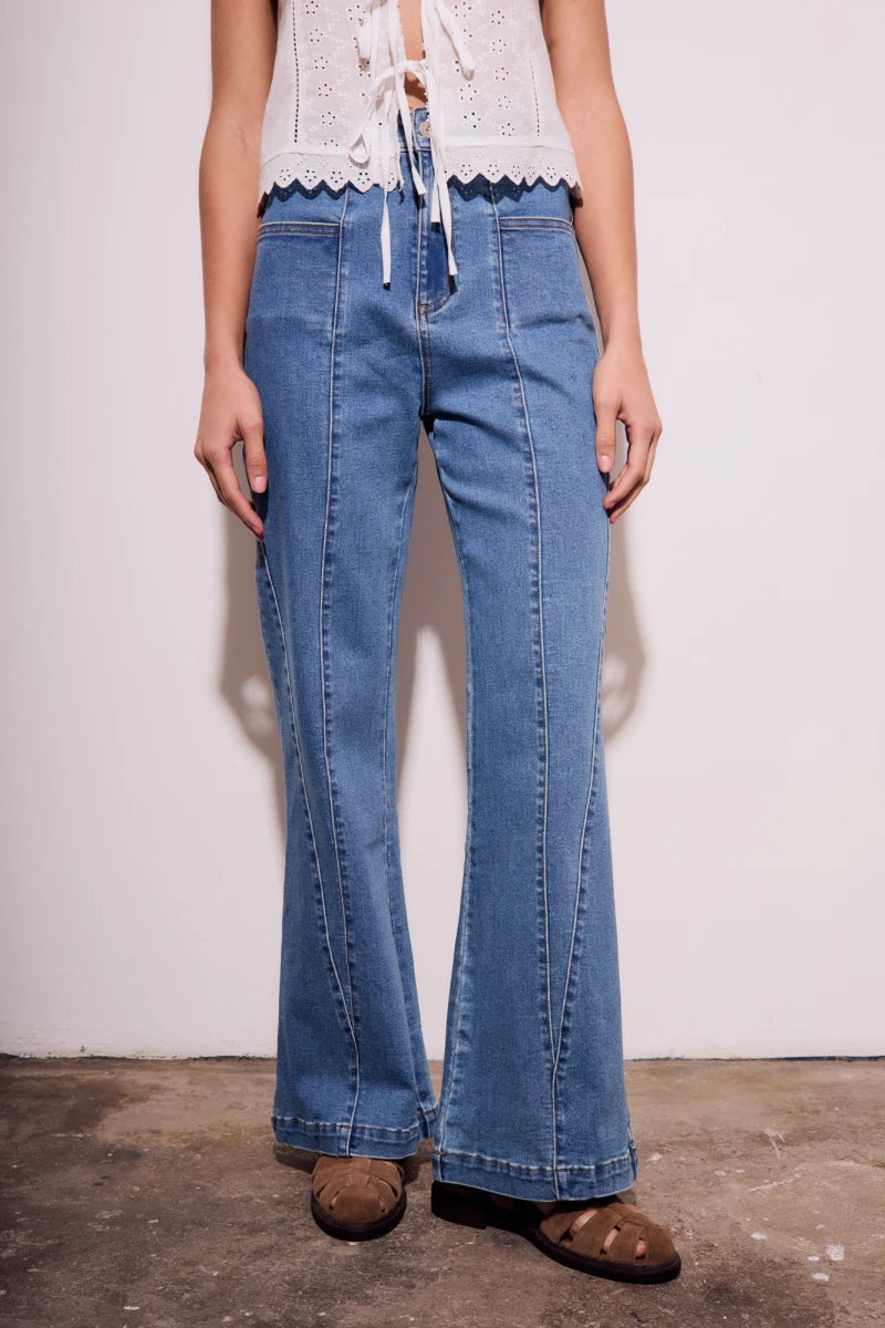 Jeans Flare - Denim