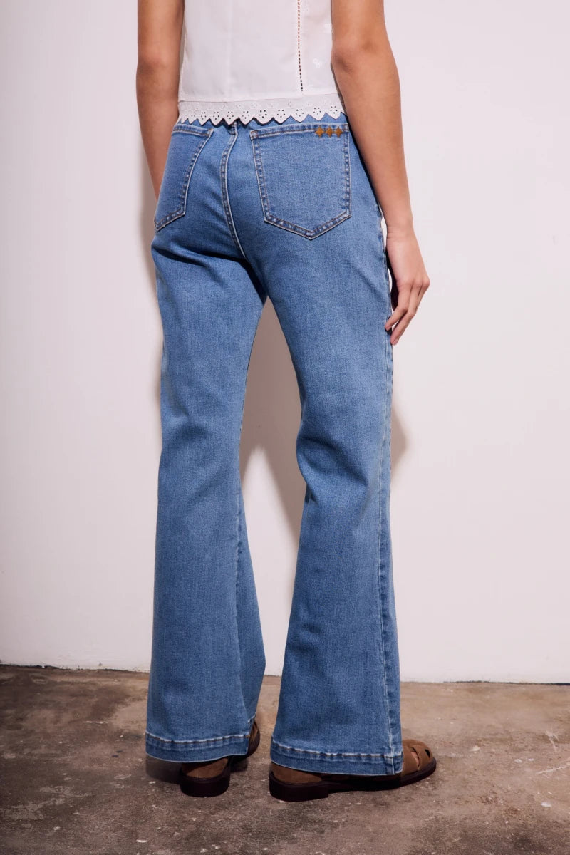Jeans Flare - Denim