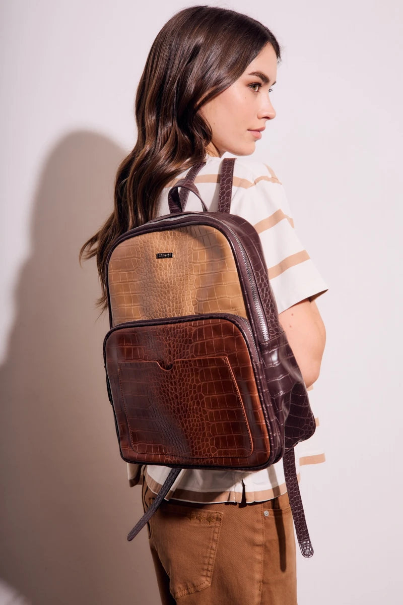 Mochila Maxi Notebook - Marrom