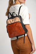 Mochila Midi Combinada - Preto