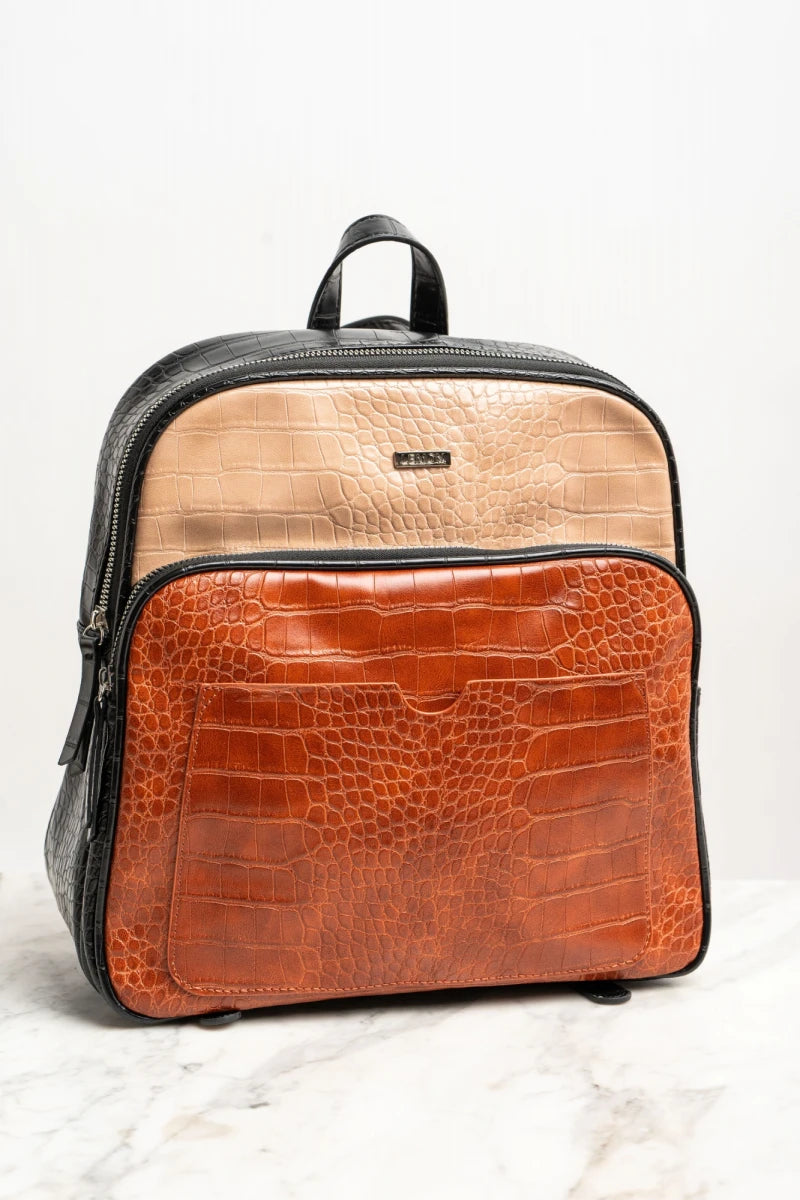 Mochila Midi Combinada - Preto