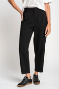 Calça com Pregas - Preto
