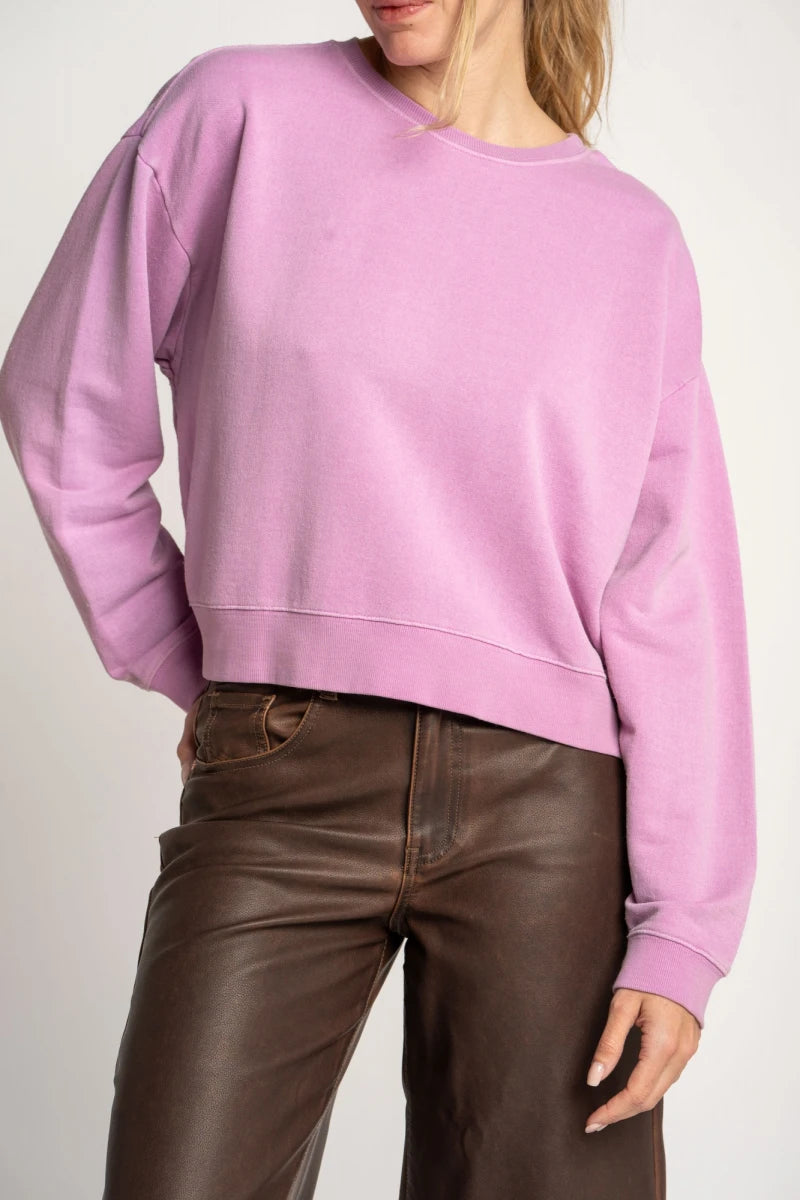 Suéter Algodão Rosa