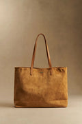 Travel Bag Camurça Vegana Camel